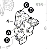 Interrupteur réf. 2 607 200 680 BOSCH